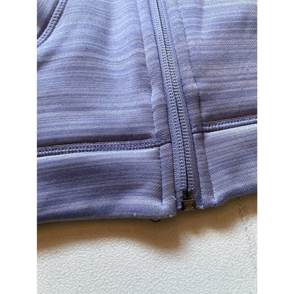 90 Degree By Reflex Girl's Purple Full Zip Hooded Jacket • Size S (7/8) 🗣 - Picture 5 of 5